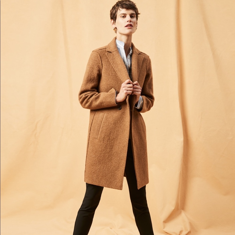 J. Crew Tan Trench Coat